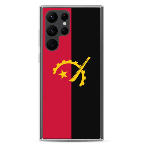 Coque téléphone drapeau de l’angola - pixelforma