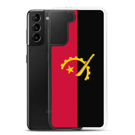 Coque téléphone drapeau de l’angola - pixelforma