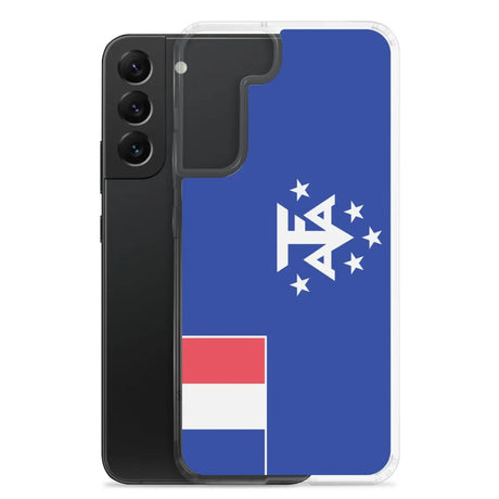 Coque téléphone drapeau de l’antarctique française - pixelforma