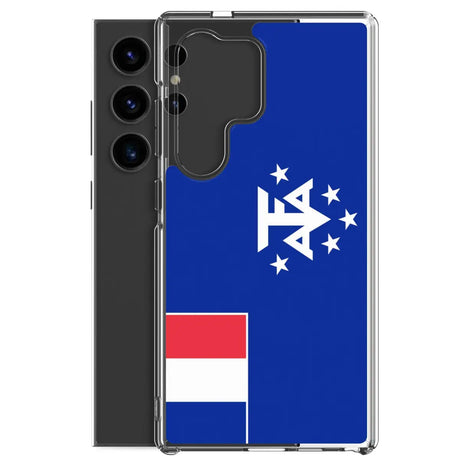 Coque téléphone drapeau de l’antarctique française - pixelforma