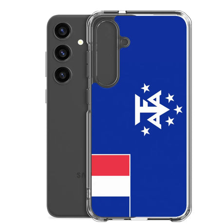 Coque téléphone drapeau de l’antarctique française - pixelforma