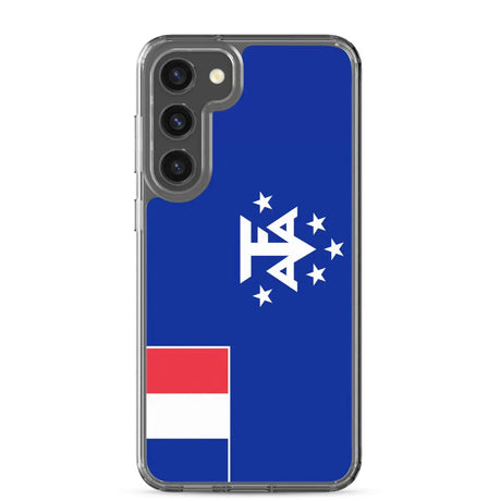 Coque téléphone drapeau de l’antarctique française - pixelforma
