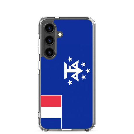Coque téléphone drapeau de l’antarctique française - pixelforma