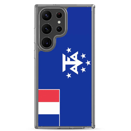 Coque téléphone drapeau de l’antarctique française - pixelforma