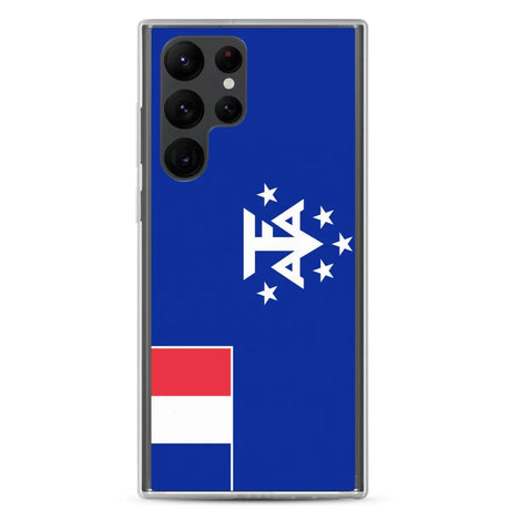 Coque téléphone drapeau de l’antarctique française - pixelforma