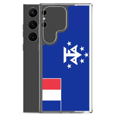 Coque téléphone drapeau de l’antarctique française - pixelforma