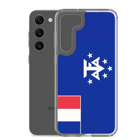 Coque téléphone drapeau de l’antarctique française - pixelforma