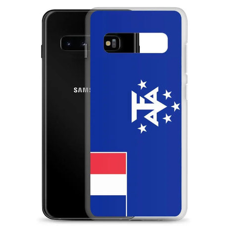 Coque téléphone drapeau de l’antarctique française - pixelforma