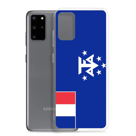Coque téléphone drapeau de l’antarctique française - pixelforma