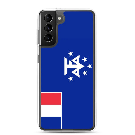 Coque téléphone drapeau de l’antarctique française - pixelforma