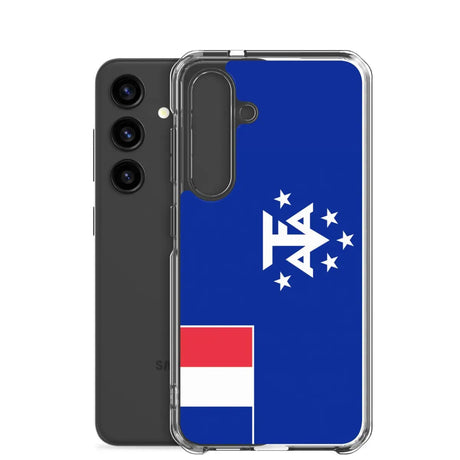 Coque téléphone drapeau de l’antarctique française - pixelforma