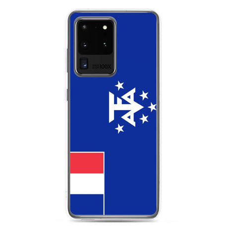 Coque téléphone drapeau de l’antarctique française - pixelforma