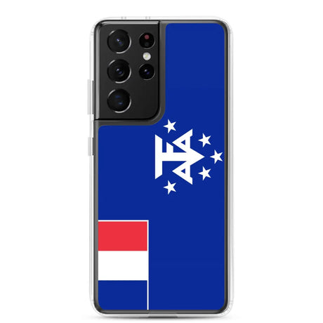Coque téléphone drapeau de l’antarctique française - pixelforma