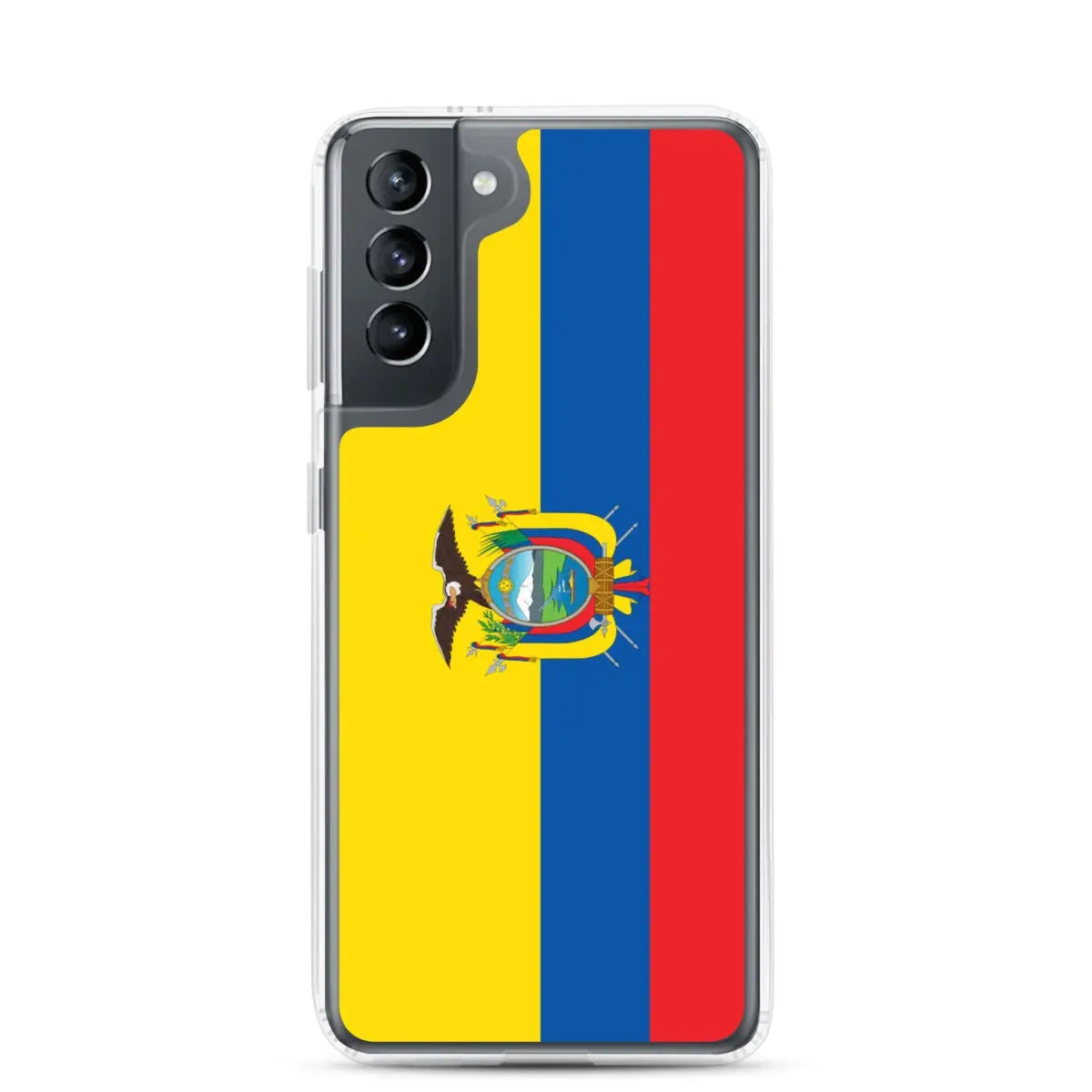 Coque téléphone drapeau de l’équateur - pixelforma