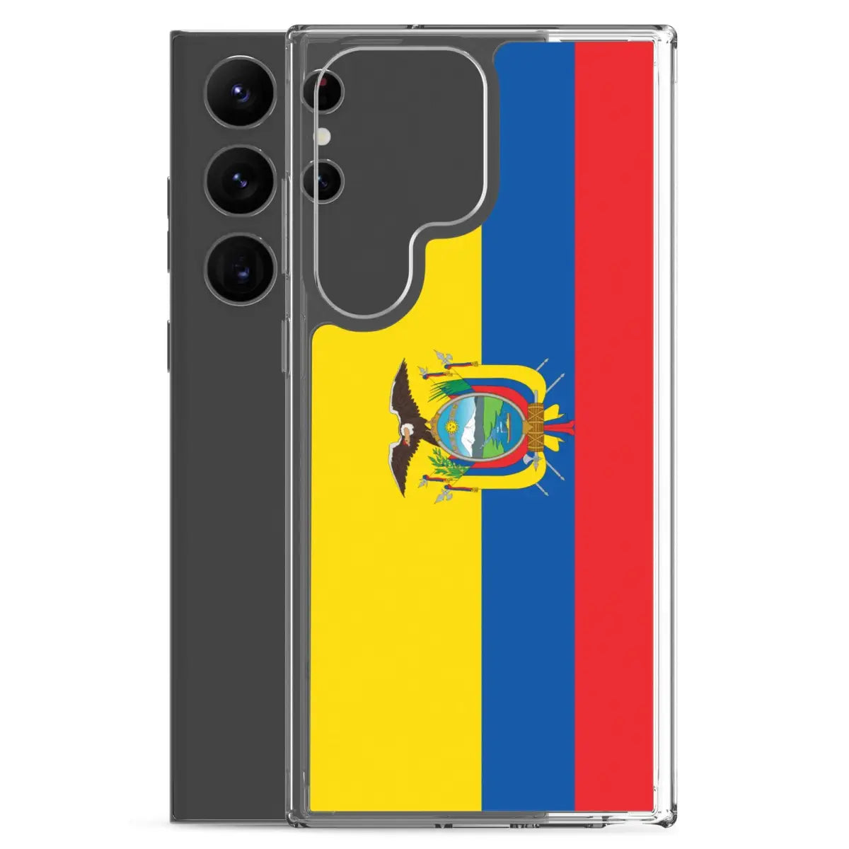 Coque téléphone drapeau de l’équateur - pixelforma