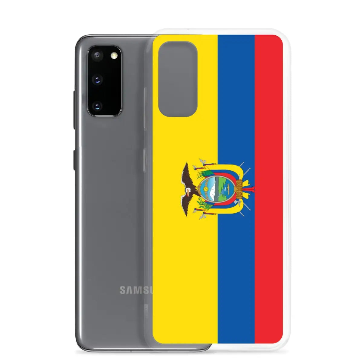 Coque téléphone drapeau de l’équateur - pixelforma