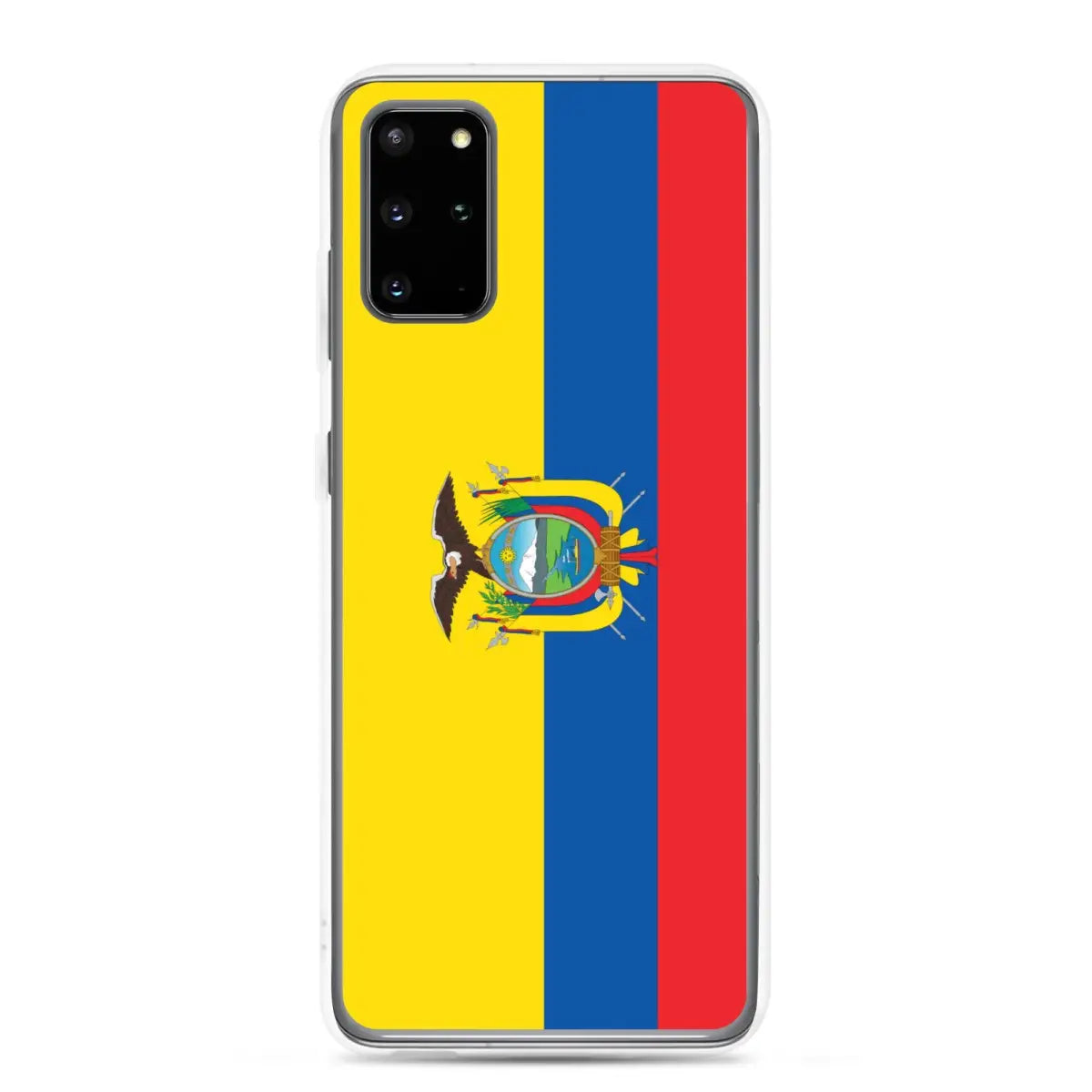 Coque téléphone drapeau de l’équateur - pixelforma