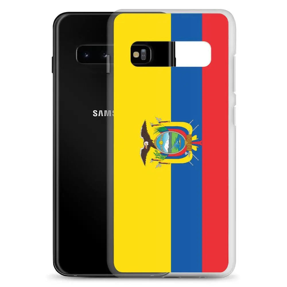 Coque téléphone drapeau de l’équateur - pixelforma