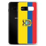 Coque téléphone drapeau de l’équateur - pixelforma