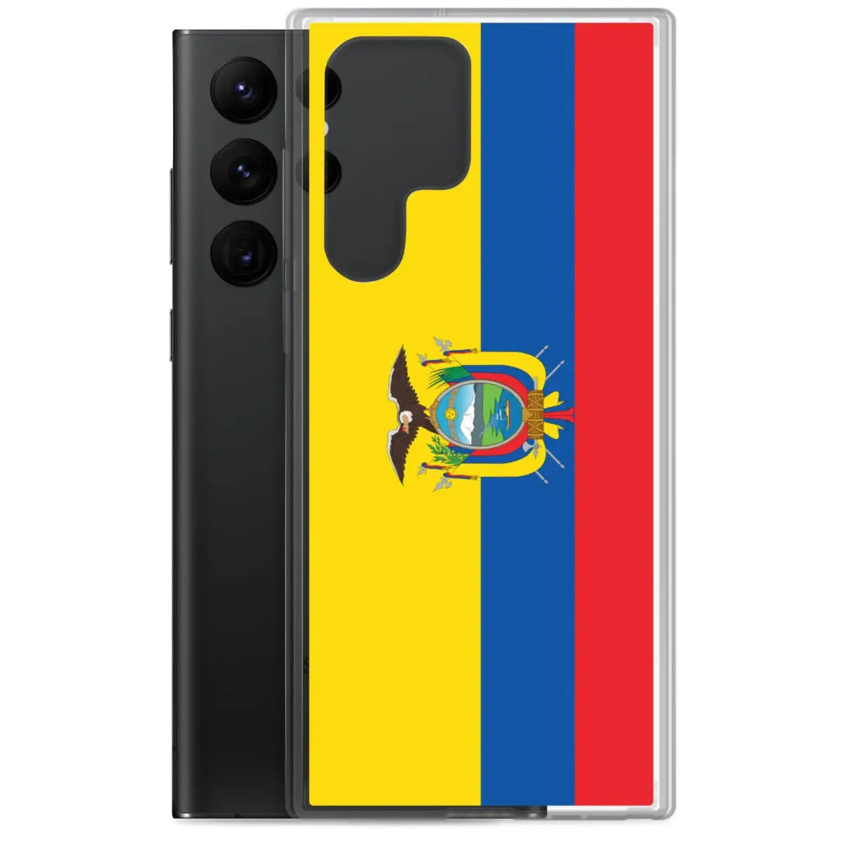 Coque téléphone drapeau de l’équateur - pixelforma