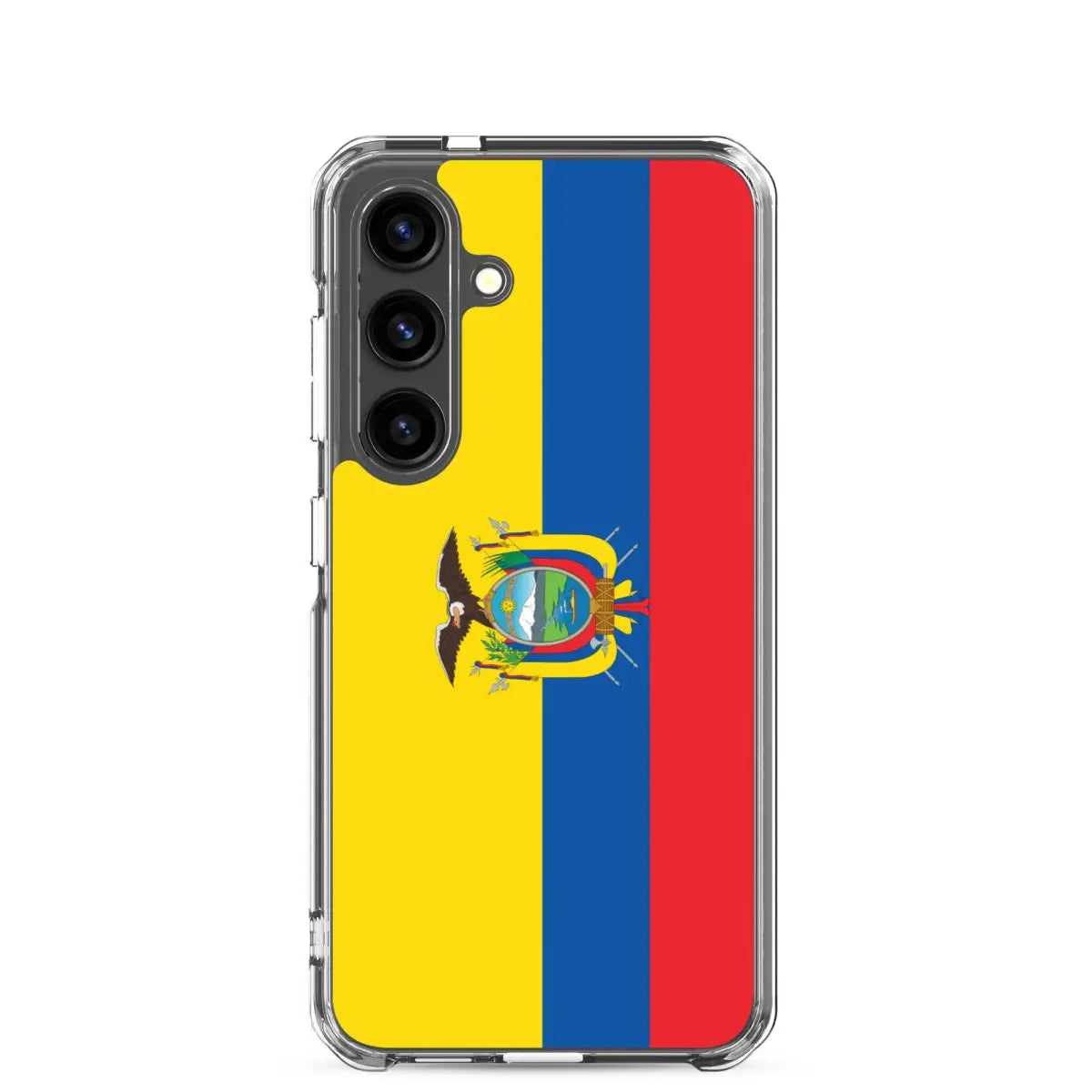Coque téléphone drapeau de l’équateur - pixelforma