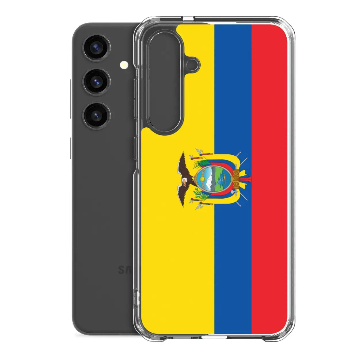 Coque téléphone drapeau de l’équateur - pixelforma