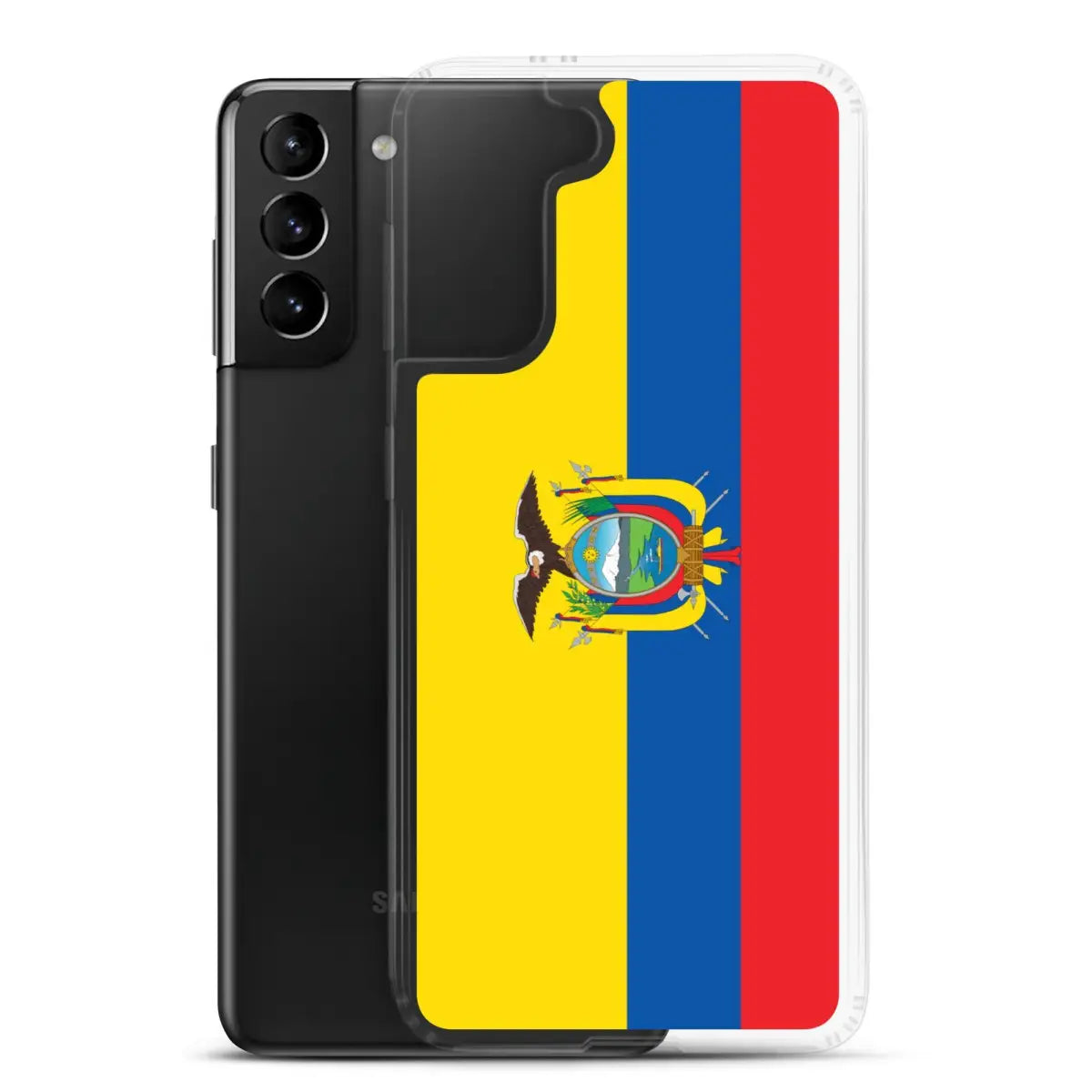 Coque téléphone drapeau de l’équateur - pixelforma
