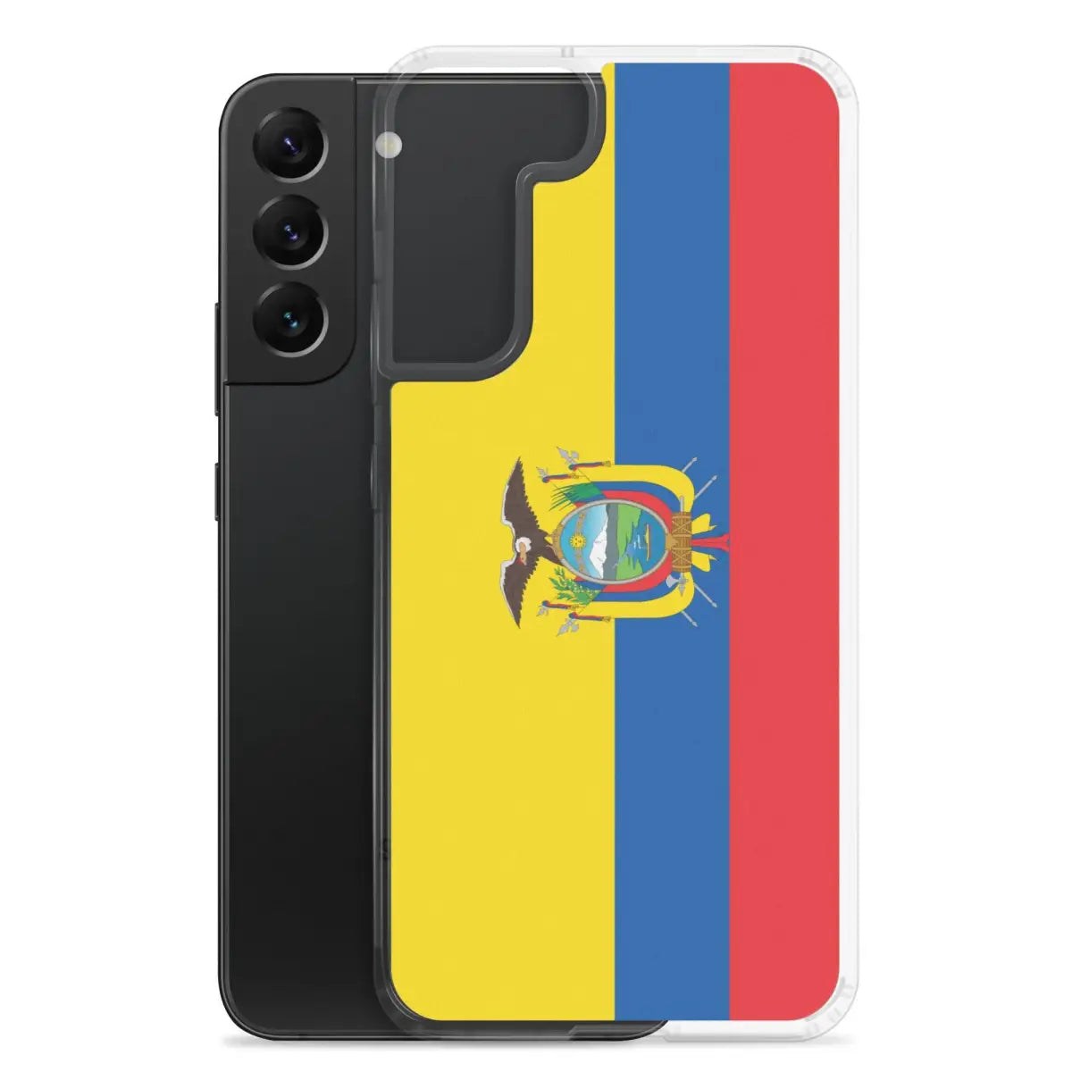 Coque téléphone drapeau de l’équateur - pixelforma