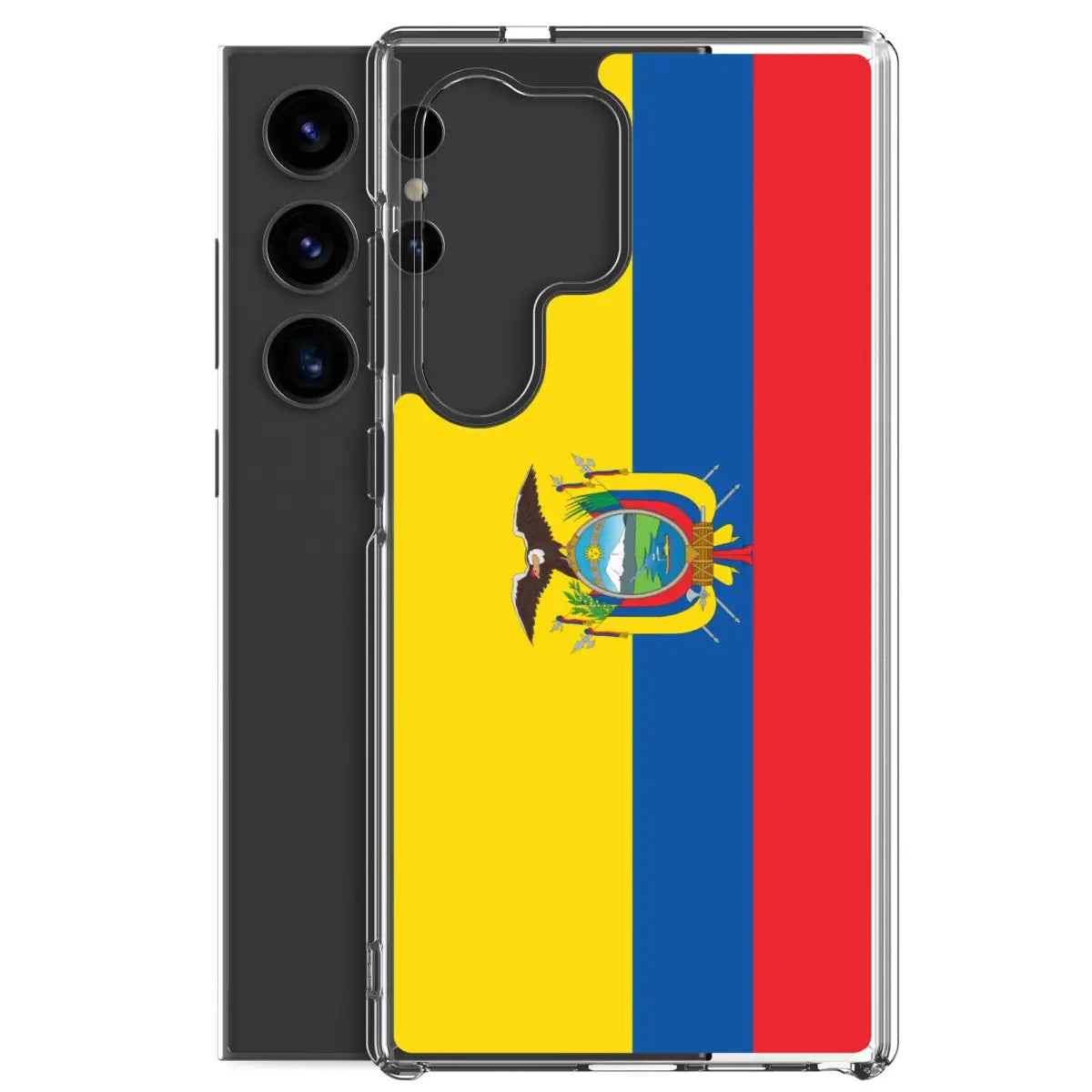 Coque téléphone drapeau de l’équateur - pixelforma