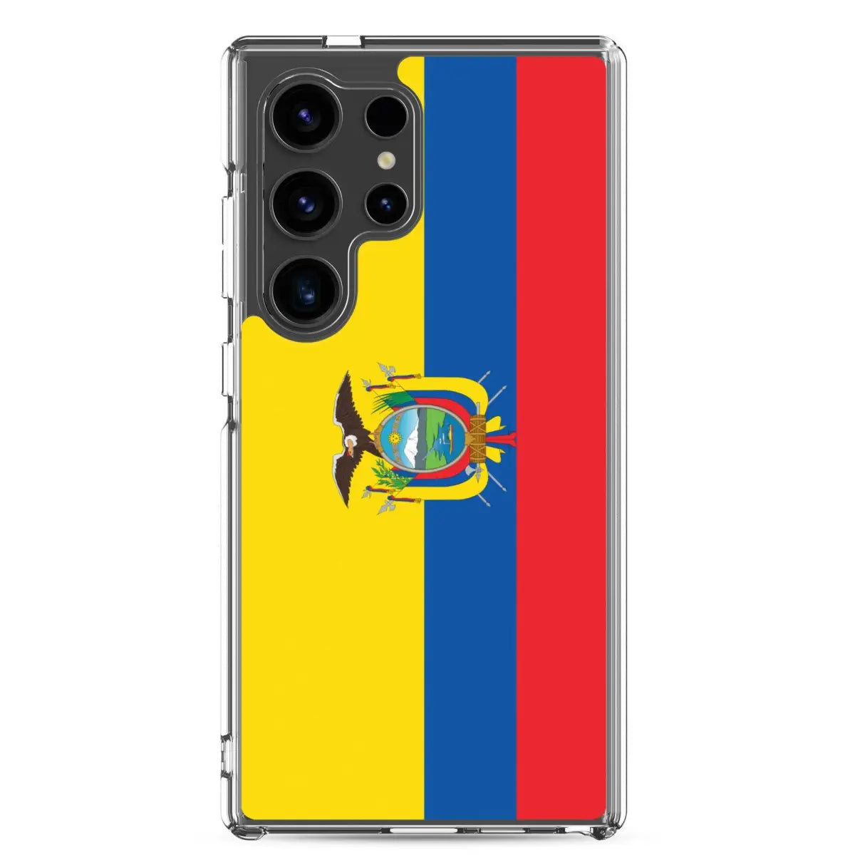 Coque téléphone drapeau de l’équateur - pixelforma