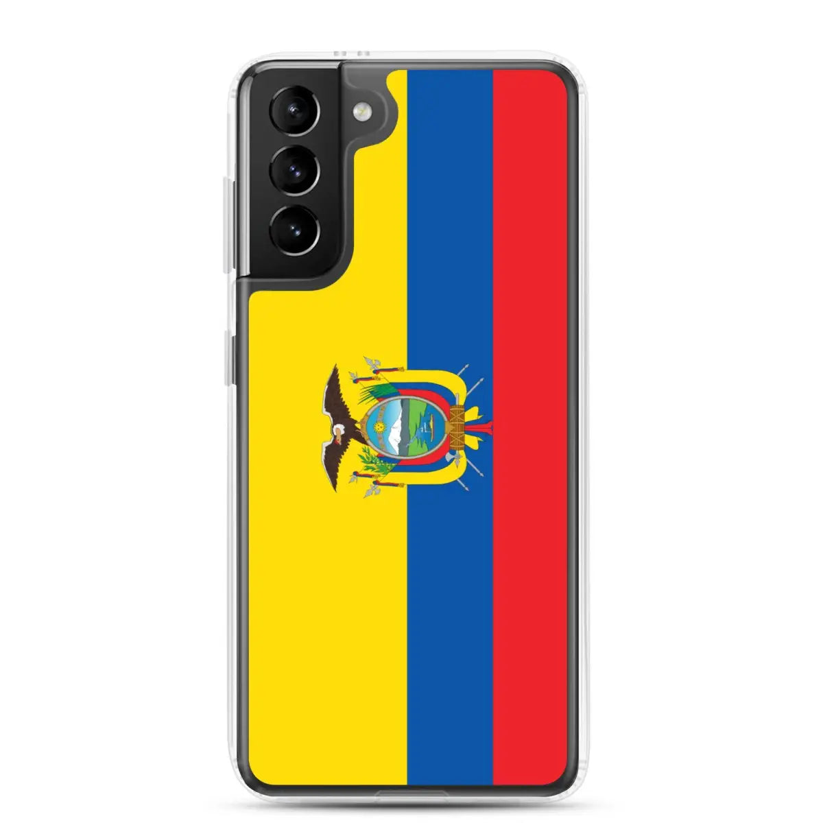 Coque téléphone drapeau de l’équateur - pixelforma