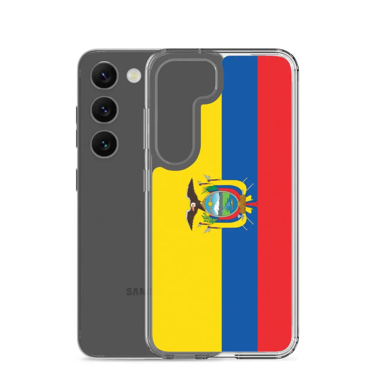 Coque téléphone drapeau de l’équateur - pixelforma