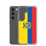 Coque téléphone drapeau de l’équateur - pixelforma