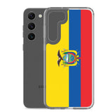 Coque téléphone drapeau de l’équateur - pixelforma