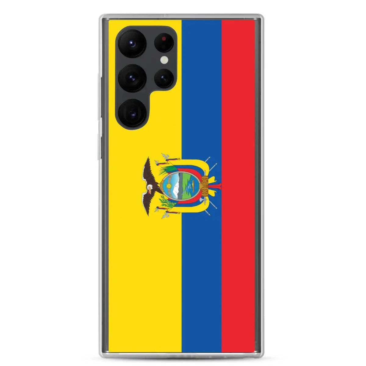 Coque téléphone drapeau de l’équateur - pixelforma