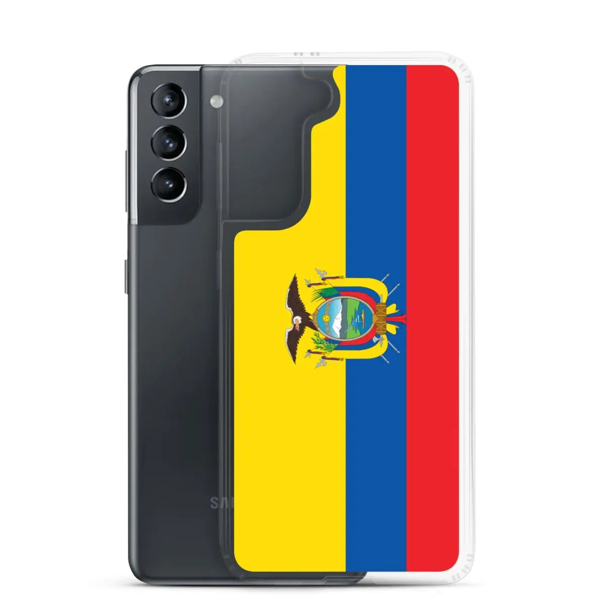 Coque téléphone drapeau de l’équateur - pixelforma