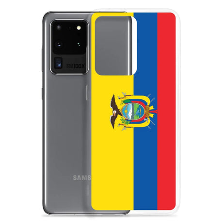 Coque Téléphone Drapeau de l'Équateur - Pixelforma 