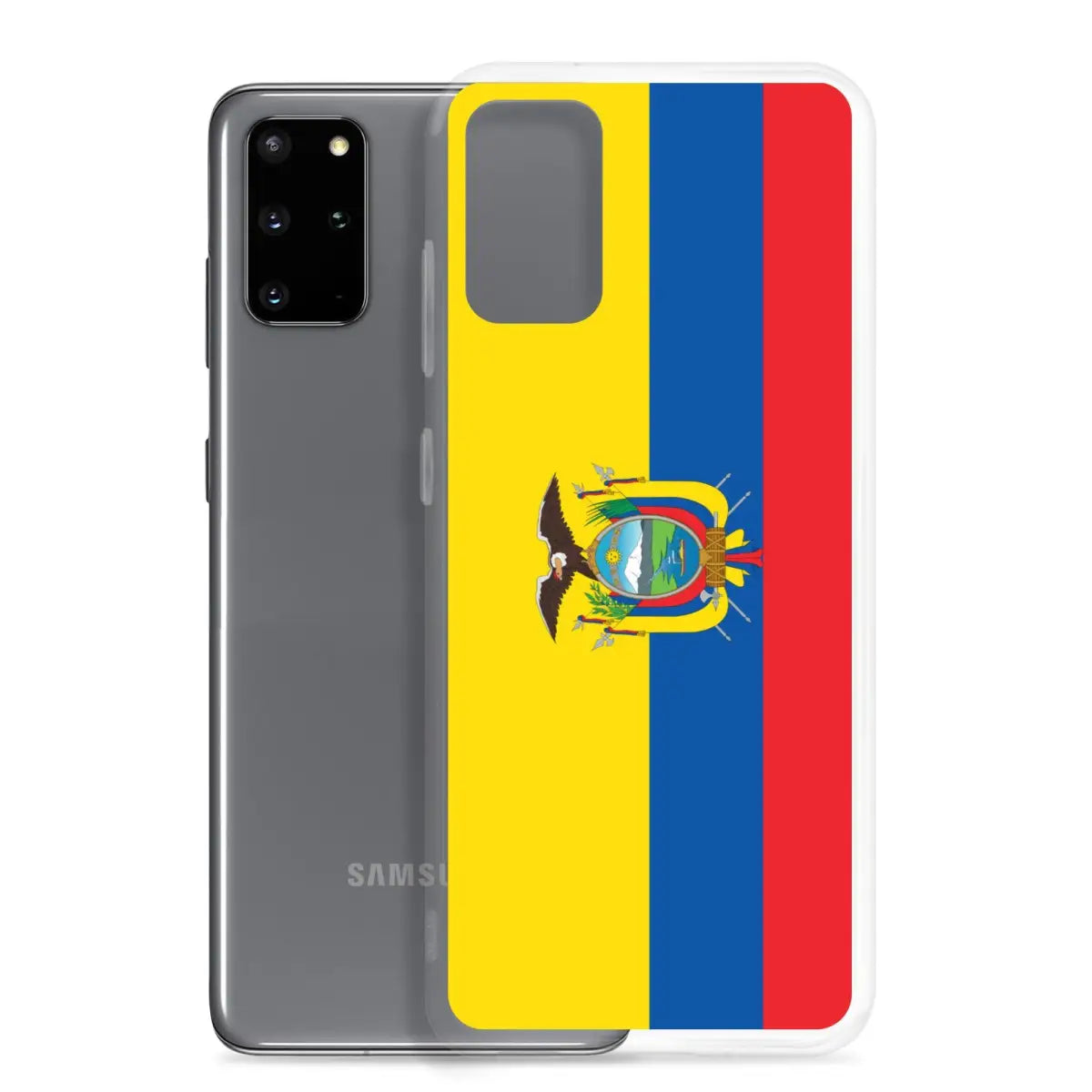 Coque Téléphone Drapeau de l'Équateur - Pixelforma 