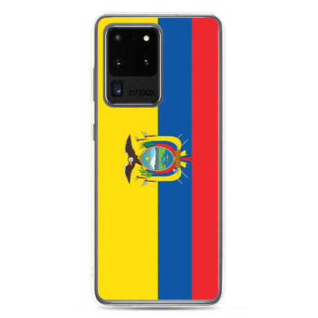 Coque Téléphone Drapeau de l'Équateur - Pixelforma 