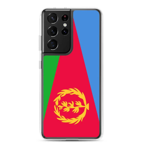 Coque téléphone drapeau de l’érythrée - pixelforma