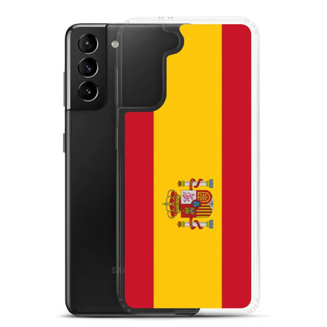 Coque téléphone drapeau de l’espagne - pixelforma