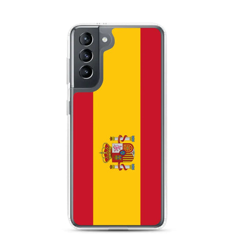 Coque téléphone drapeau de l’espagne - pixelforma