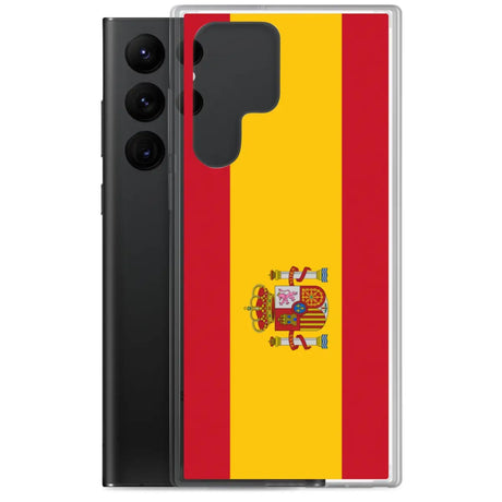 Coque téléphone drapeau de l’espagne - pixelforma