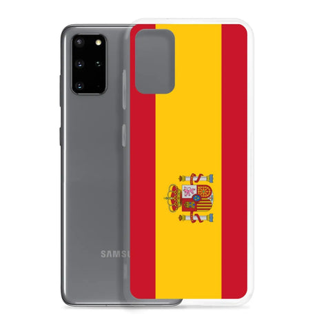 Coque téléphone drapeau de l’espagne - pixelforma