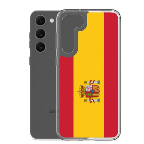 Coque téléphone drapeau de l’espagne - pixelforma
