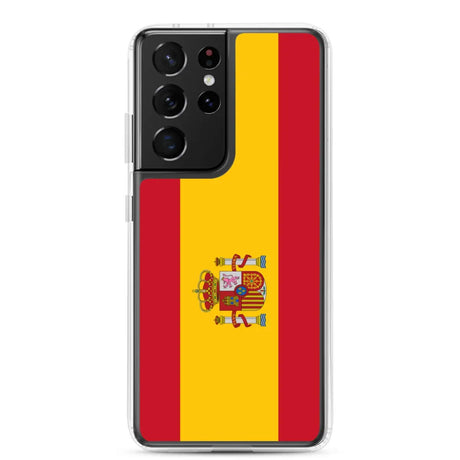 Coque téléphone drapeau de l’espagne - pixelforma