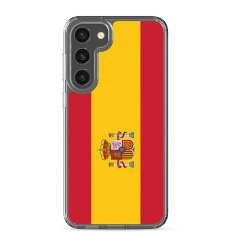 Coque téléphone drapeau de l’espagne - pixelforma