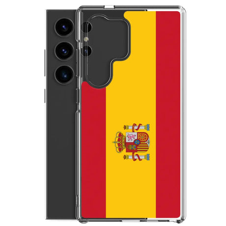 Coque téléphone drapeau de l’espagne - pixelforma