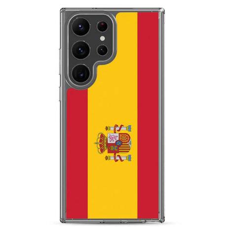 Coque téléphone drapeau de l’espagne - pixelforma