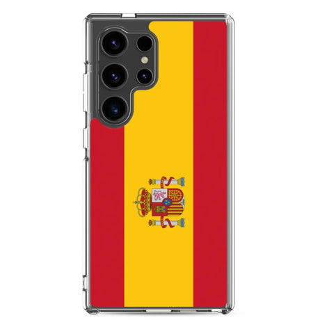 Coque téléphone drapeau de l’espagne - pixelforma